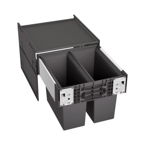 Thùng Đựng Rác Blanco SELECT 45/2 Grey