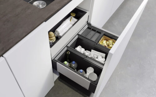 Ảnh thực tế thùng rác Select II 60/4 Orga