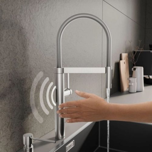 Ảnh vòi rửa bát cảm ứng Blanco Blancoculina II